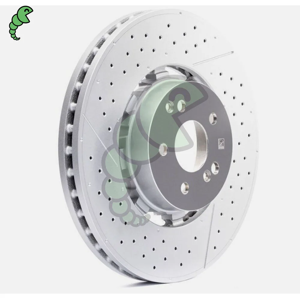 2pcs A2124210512 brake disc machine for mercedes benz W212 W213 W218 W204 W290 W190 brake discs 2124210512