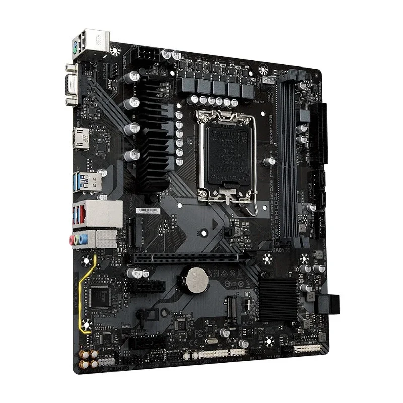 Placa principal del ordenador de escritorio B760M D2H DDR4 para CPU i5 13400 13600K de 13. a generación