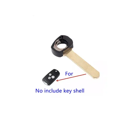 5 шт. HON66 Smart Key Blade Аварийная вставка Ключ Складной ключ Blade для Honda Smart Key Shell Key Blade Пустой необрезанный лезвие