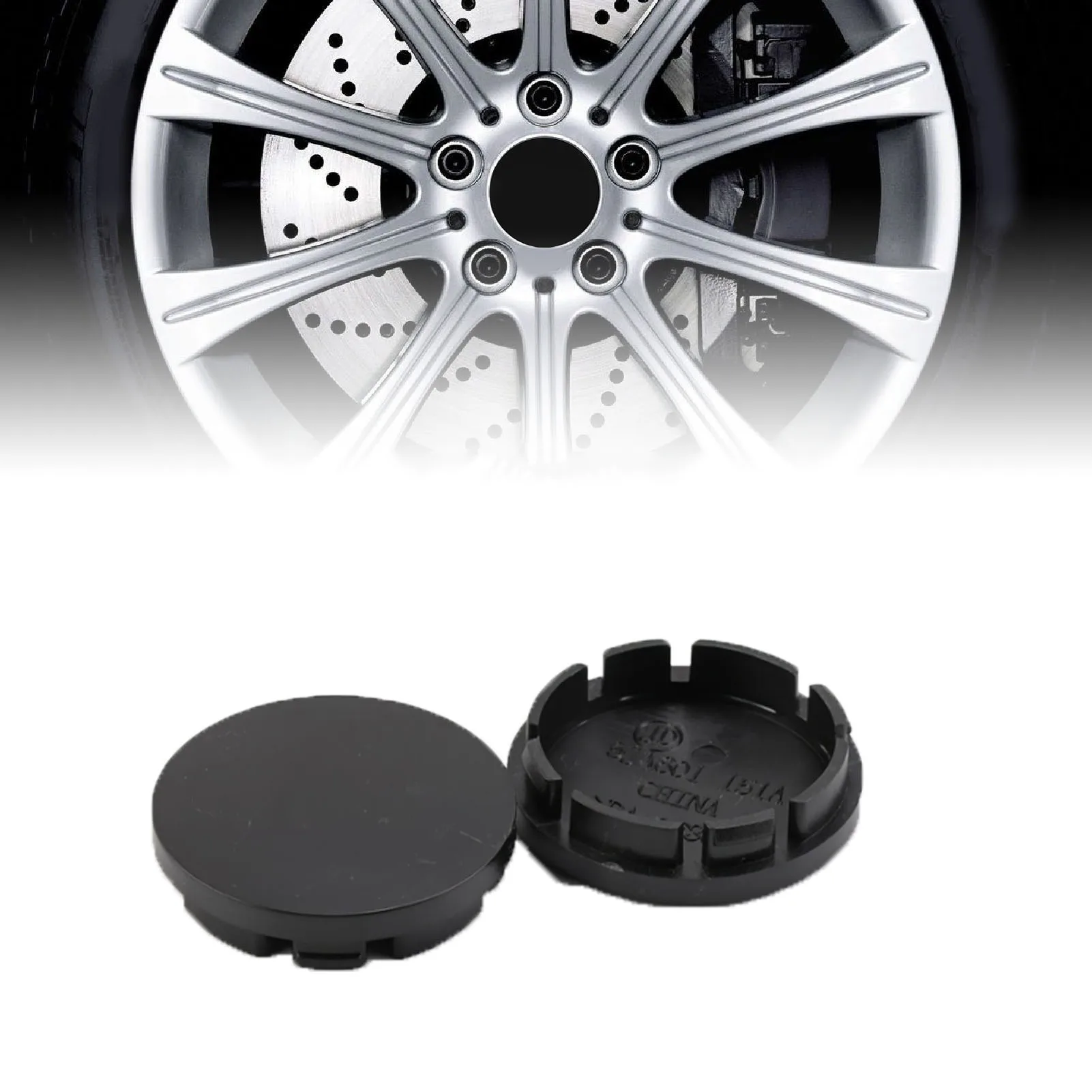 

4pcs 56mm Car Wheel Center Hub Cover Cap Plastic Compact Tyre Rim Hub Cover For Vehicle Tire Wheel Center Hub Cap Wear Parts