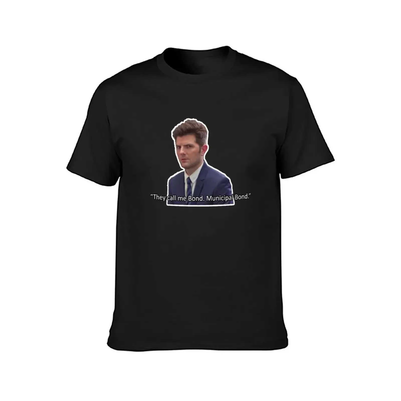 Ben Wyatt - Municipal Bond T-Shirt street wear tops mens shirts graphic tee