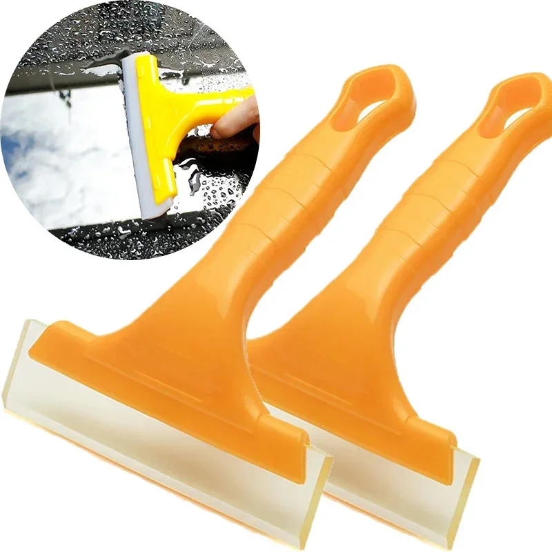 1PC Silicone Water Wiper Scraper Multi-function Wiper Car Vehicle Soap Cleaner Windshield Window Washing Cleaning Accessories