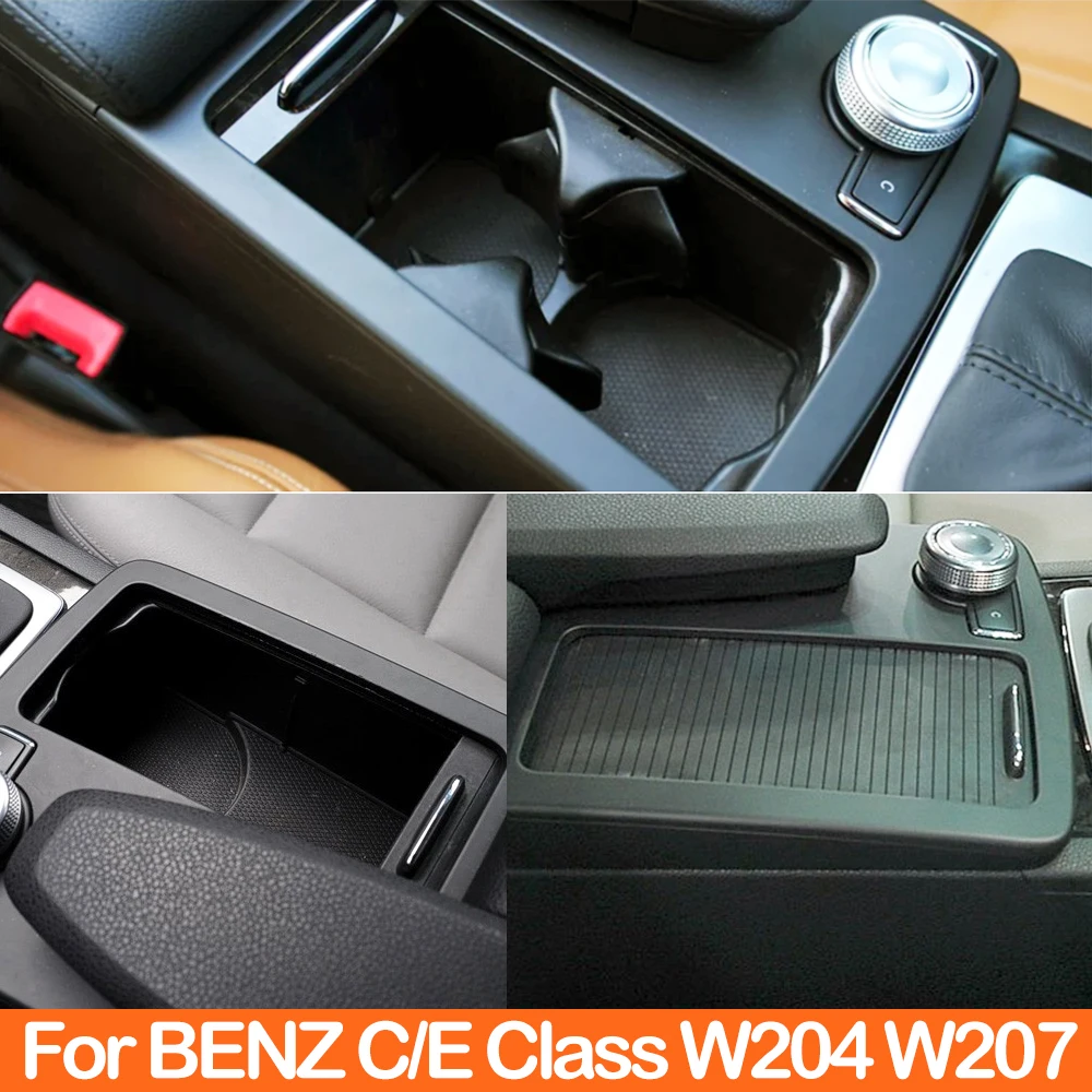 Central Console Drink Water Cup Holder For Mercedes Benz C E Class W204 W212 W207 C200 C220 C250 C300 E200 E300 2046802391