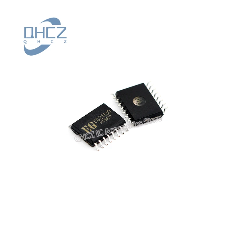 5pcs EG2113D SOP16 wide-body inverter power supply half-bridge driver chip replaces IR2113 IR2110 New and Original In Stock