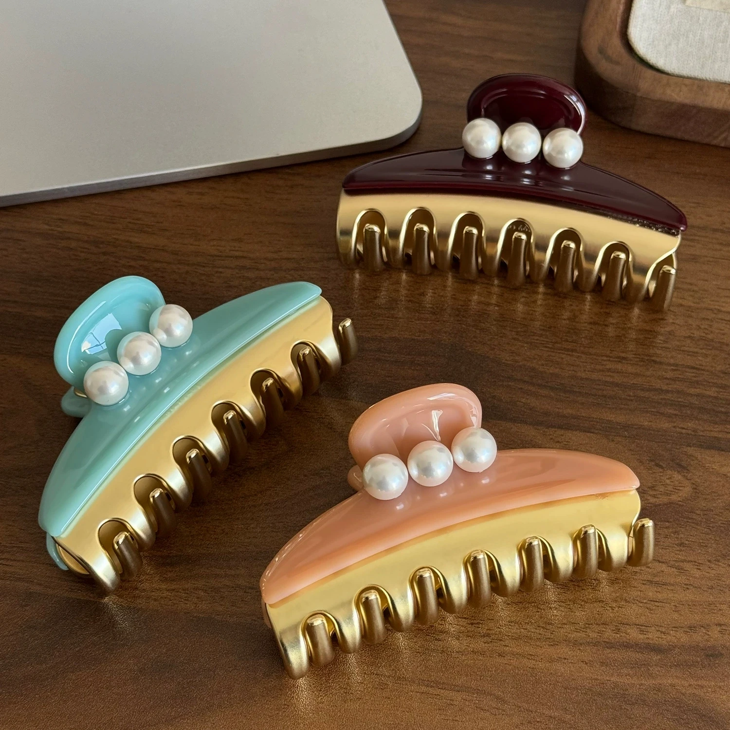 

Элегантный французский дизайн, коготь для волос для женщин и девочек, украшения для волос ручной работы со стразами, аксессуар, роскошные заколки для волос