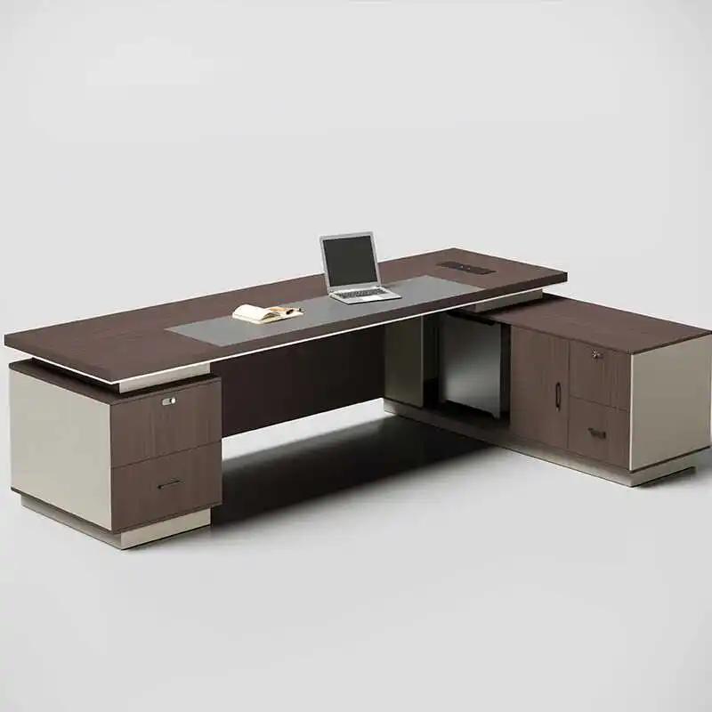 LH simple modern office desk and chair combination office furniture