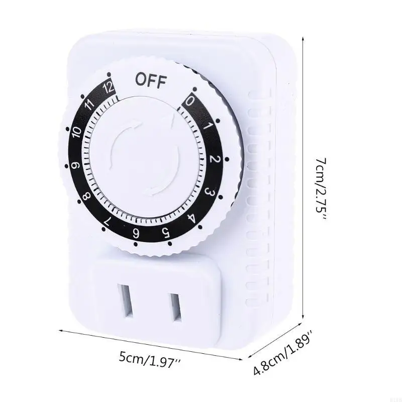R1WB Mechanical US Plugcs Swicks Timers Пробок AC110V 12 часа для домашних приборов управление мотоциклами зарядки Таймеры