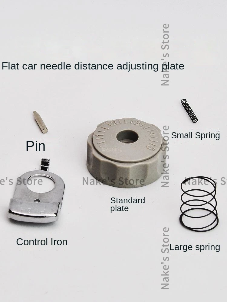 1PCS Pitch Adjustment Disc Lock Needle Code Assembly Needle Distance Scaleplate Locking Plate Adjustment Plate Spring Pin 0-5