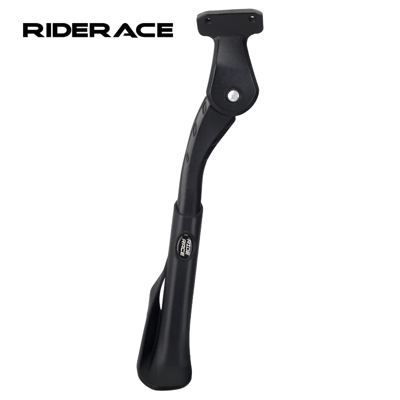 

RIDERACE Bicycle Kickstand Adjustable Aluminum 24-29 Inch Mountain Bike Stay Side Rear Parking Rack Road Cycling Side Footrest
