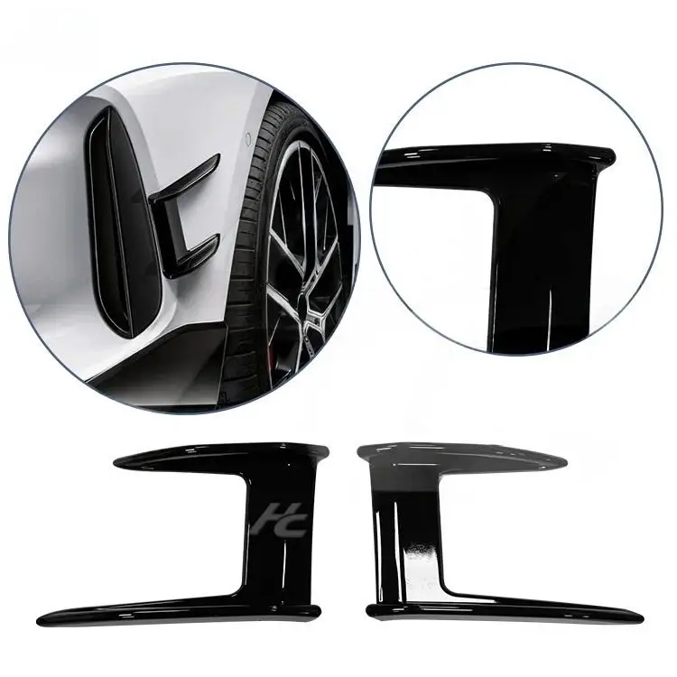 

HC Car Automotive Parts ABS Carbon Fiber MP Front Canards Splitter Wind Knife For 1 Series F40 Hatchback 2019 2020 2021 2022