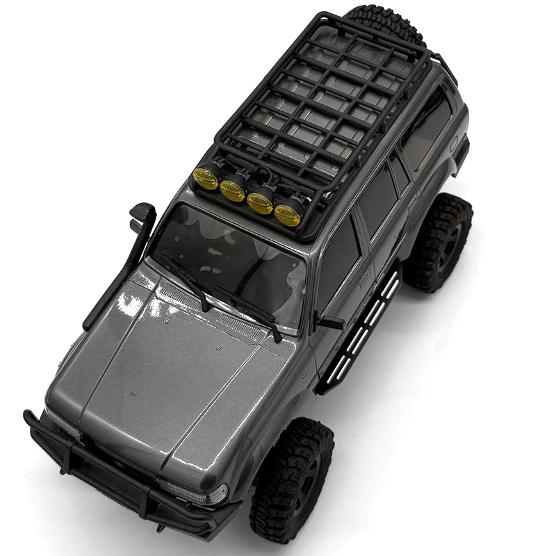 Metall FMS FCX18 LC80 Neuer Land Patrol RC 1/18 Ferngesteuertes Kletterfahrzeug mit Anti-Real Fußpedal-Komponente – Detail 4
