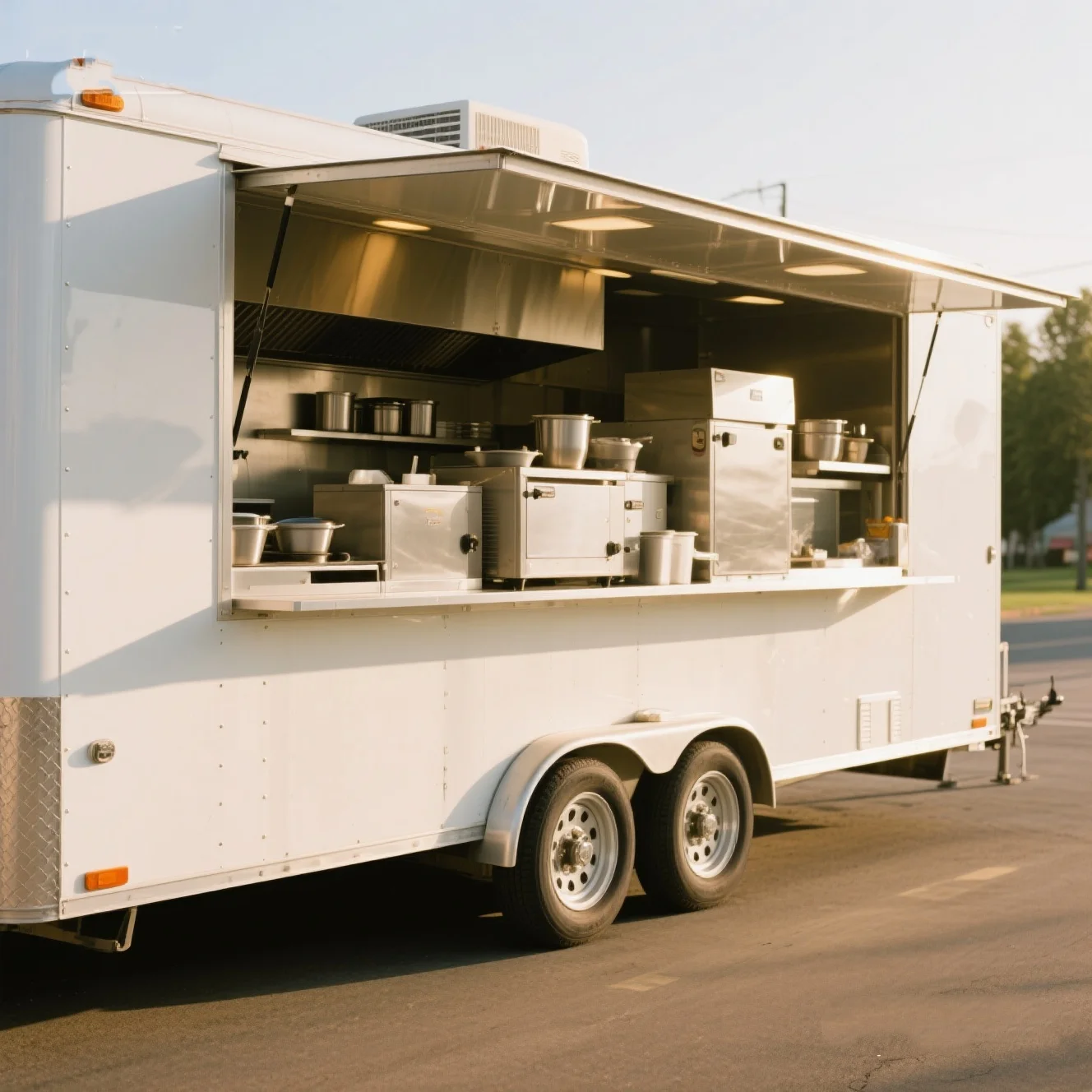 

Fast Food Truck Restaurant Food Cart Vending Van Catering Truck Mobile Food Trailer for Sale in Austria