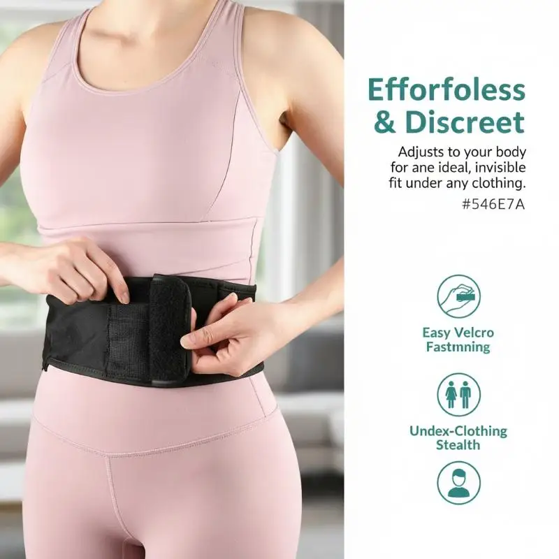 Adjustable Ostomy Belt Breathable Non-Slip with Secure Stoma Bag Holder for Post Surgery Night Sleep Daily Wear