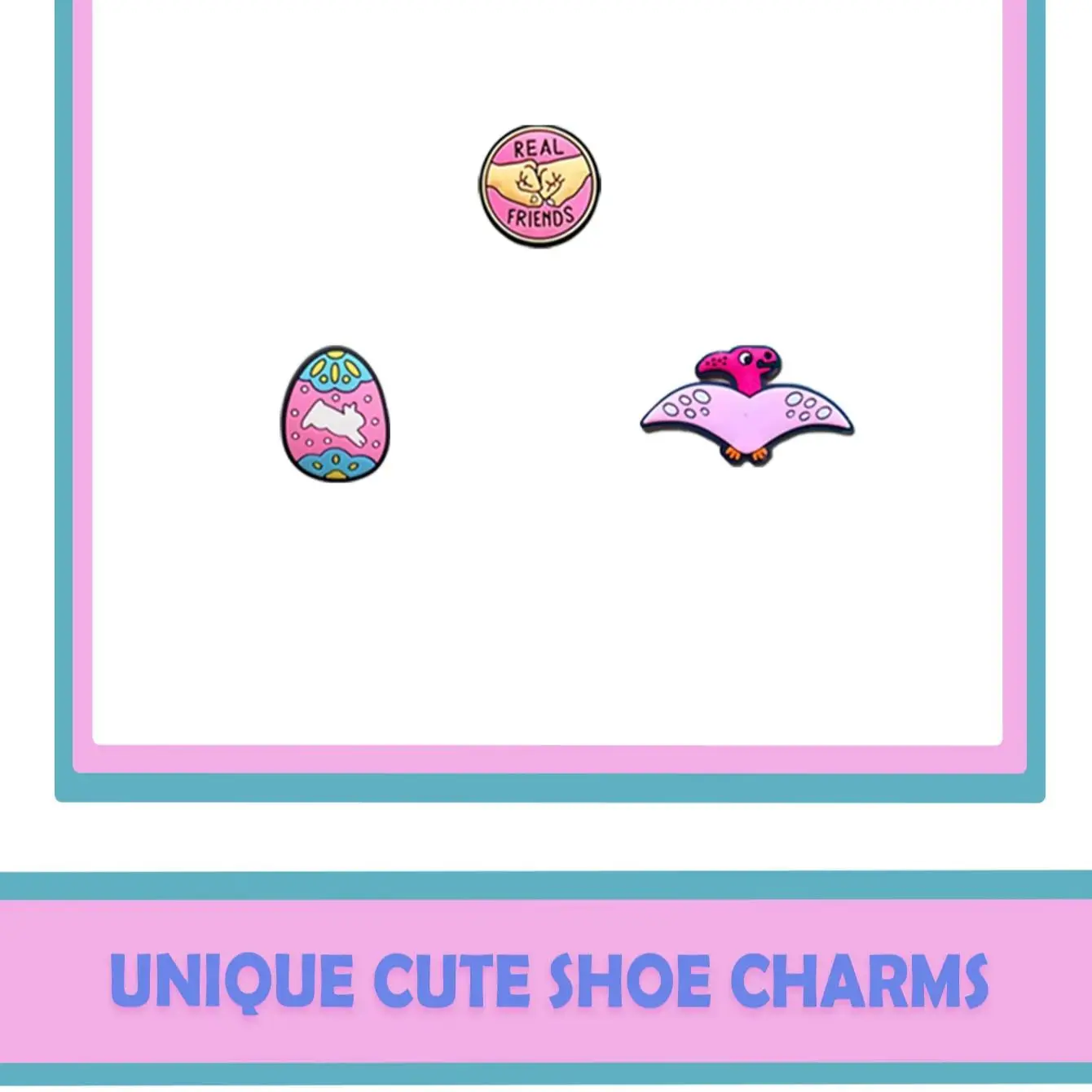 Random 10-100Pcs Pink Series Shoe Charms For Sandals,Shoe Decoration Accessories Shoe Pins Great Gift For Men Women
