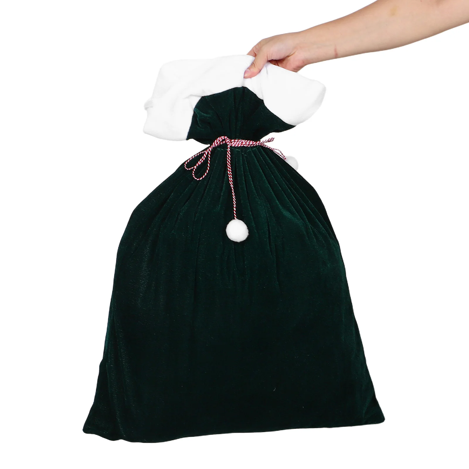 

Santa Claus Gift Bag Christmas Favor Chritmas Bags Cloth Drawstring Pouches Party