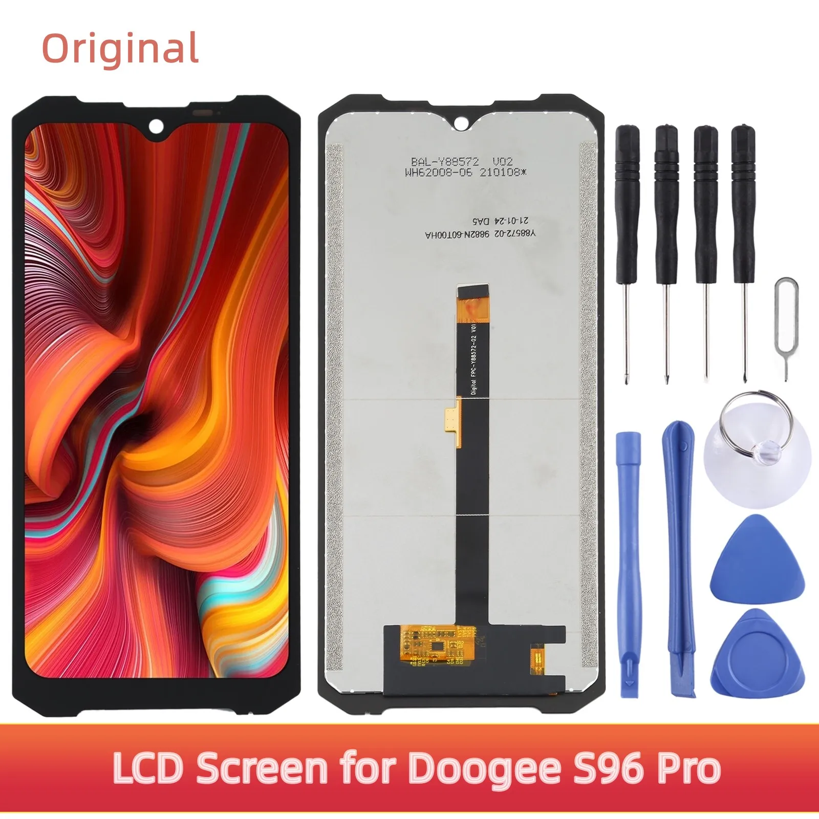 

Оригинальный ЖК-экран для Doogee S96 Pro с дигитайзером, полный комплект, дисплей для телефона, ЖК-экран, ремонт, Запасная часть