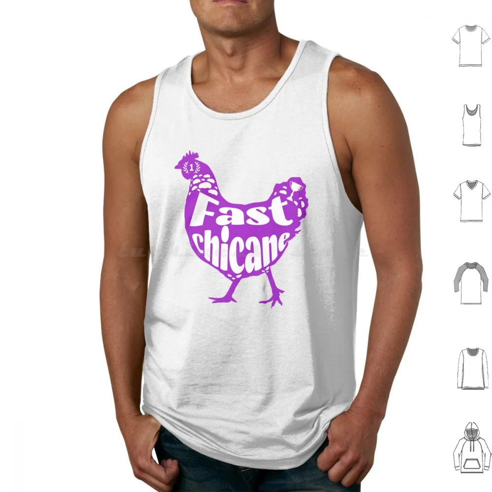 Fast Chicane Tank Tops Vest Sleeveless Grand Prix Motorsport Drive To Survive Purple Sector Worldengine