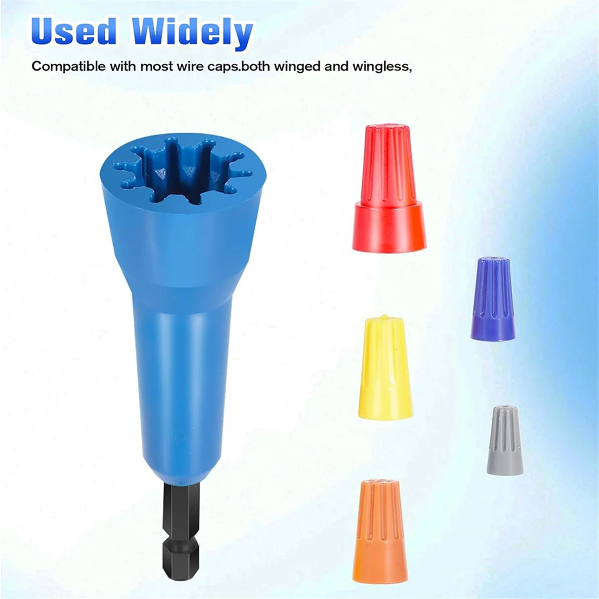 

For Drills, Wire Stripper Tool Connector Driver with 1/4 Inch Chuck - Cable Quick Stripping and Twisting Tool