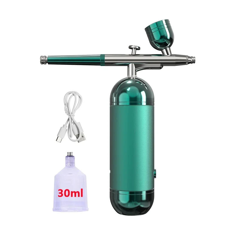 

Airbrush Mini Air Brush With Compressor Kit Nano Spray Gun Oxygen Injector for Nail Art Paint Airbrush Nail With Compressor Nail