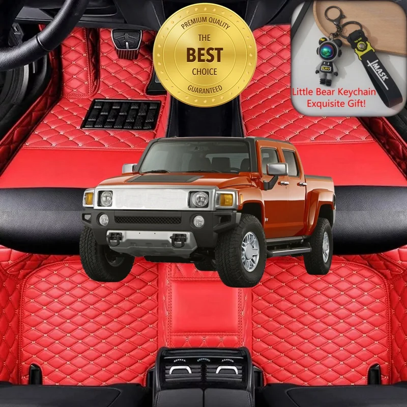 

Customized Fit for Hummer H3 GMT345 Car Floor Mats Car Accessories Luxury Auto Carpet Liner Mats Rugs Left/Right-hand Drive