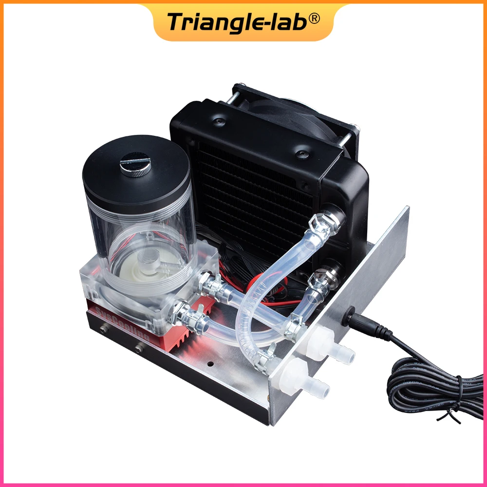 Trianglelab – Titan, Kit de refroidissement à eau pour imprimante 3D, extrudeuse hotend pour TEVO, refroidissement amélioré