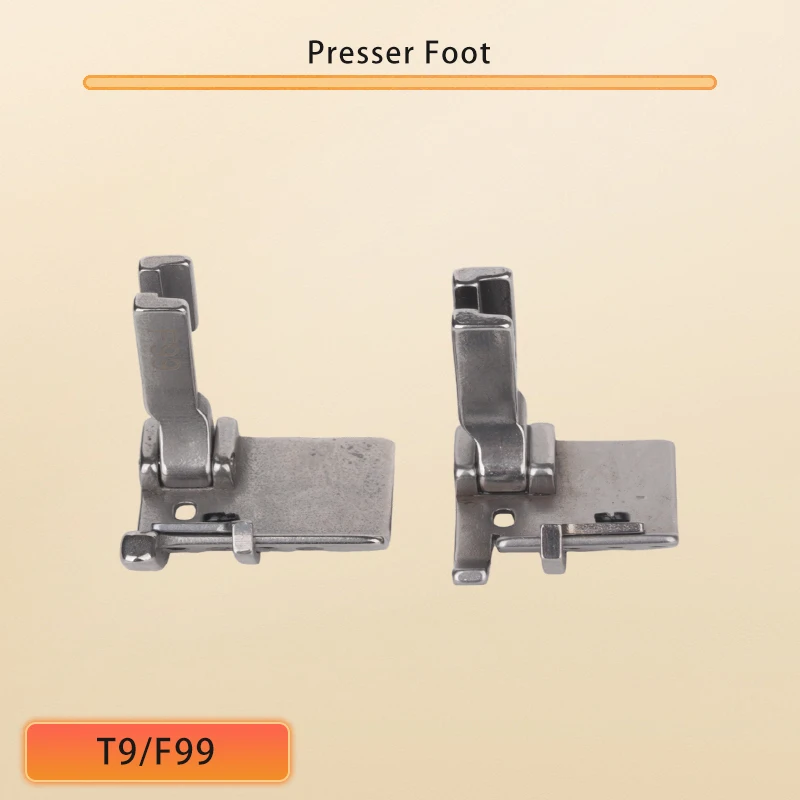 New T9/F99 Universal Presser Foot With Adjustable Folding, Edge Wrapping, And Curling Is Suitable For Flat Sewing Machine Parts
