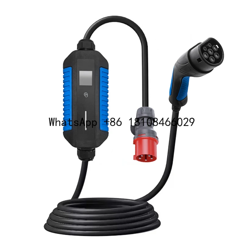 

Best Price Portable 11KW 22kw Adjustable Current Type 2 Electric Vehicle Car Charger 16A 32A AC EV Charger