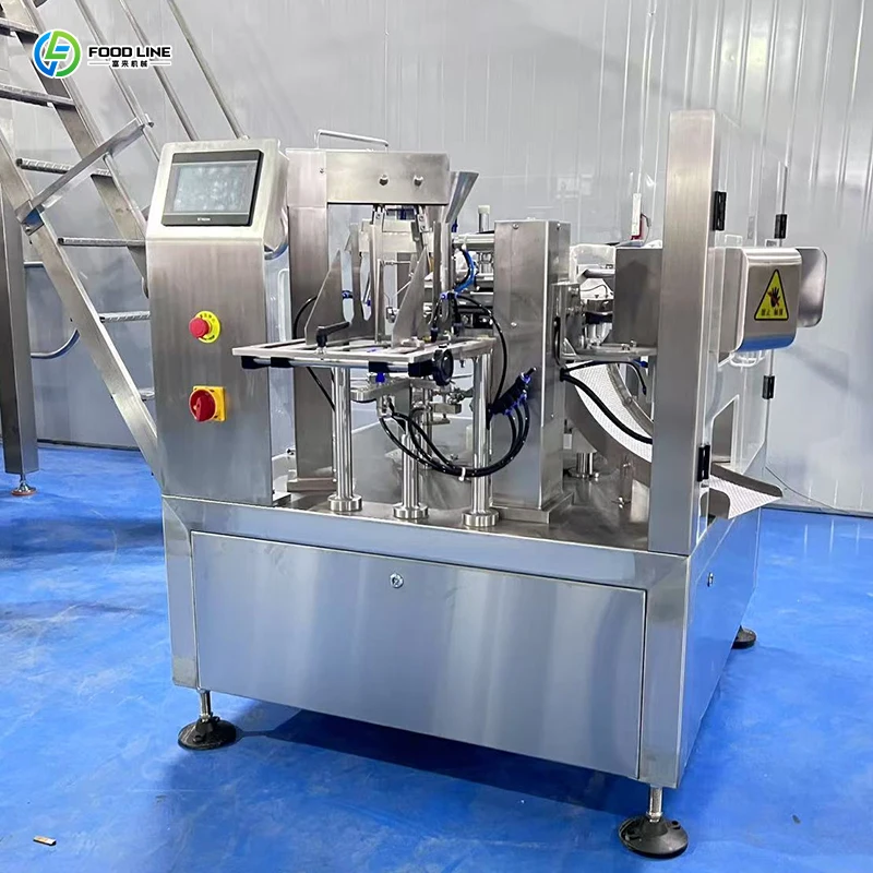 FOODLINE Customized Automatic Coconut Water Packing Machine Avocado Packing Machine Made of Food Grade Material