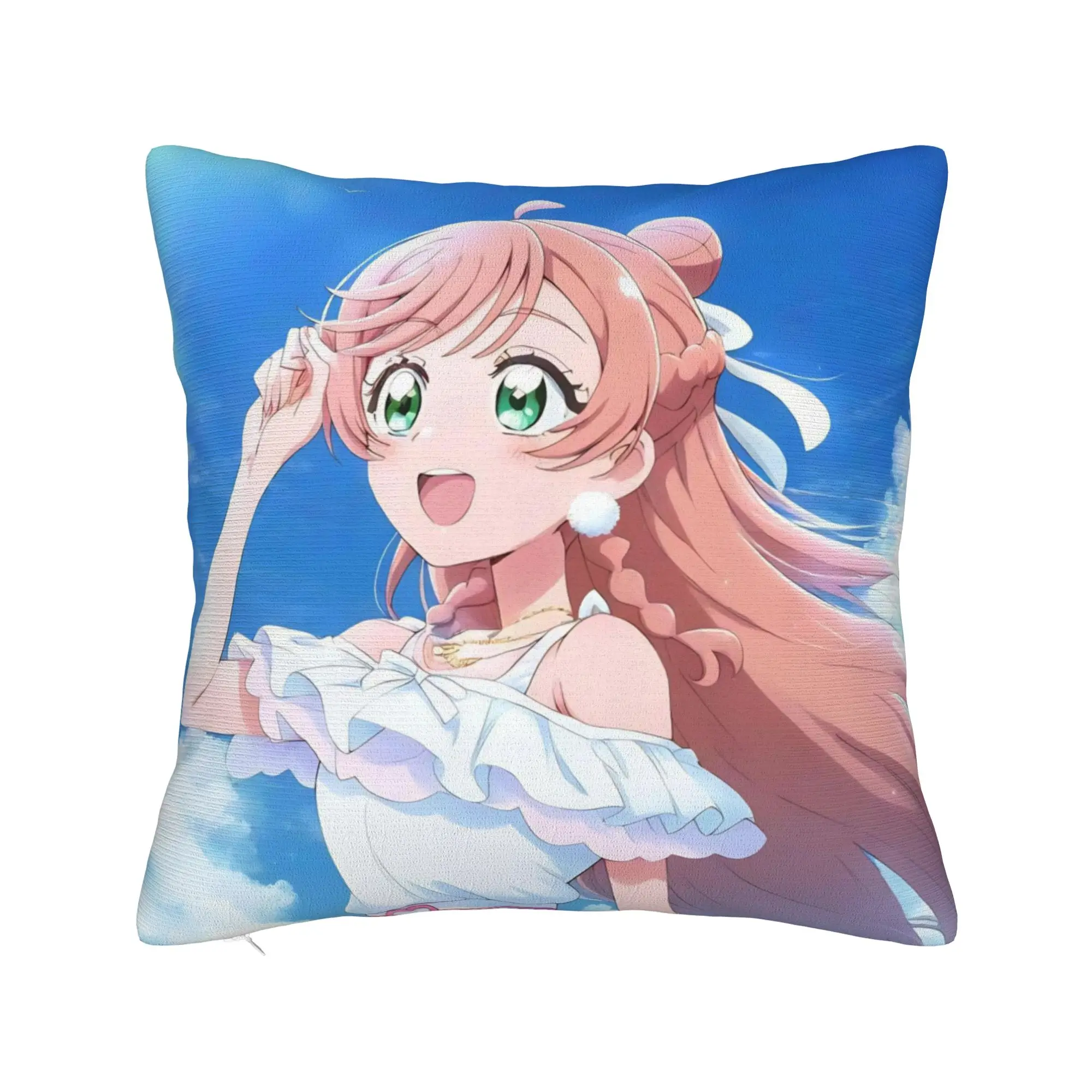Soaring Sky Pretty Cure Pillowcases Merch Printed Cushion Cover Decor  Pillow Case Cover Home Multi-Size