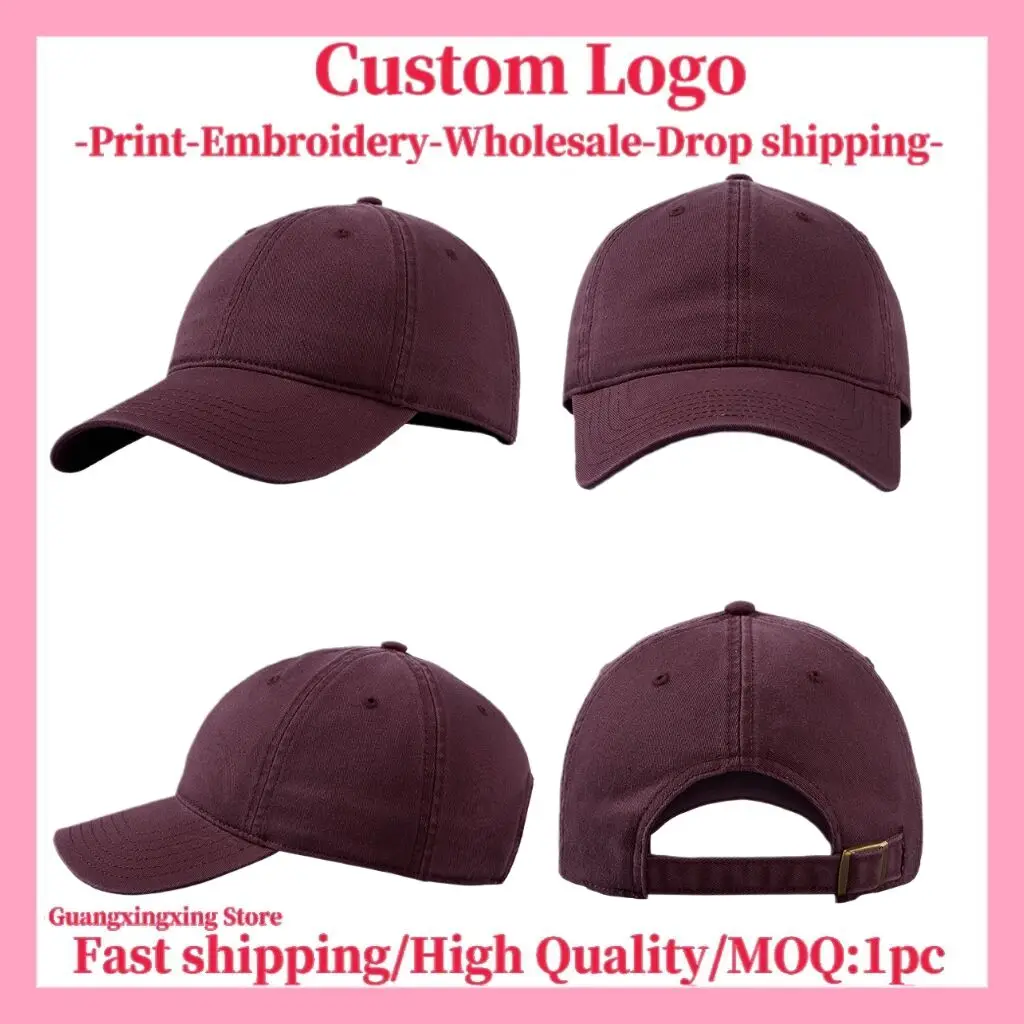 맞춤형 야구 모자 3D 자수 선캡 유니섹스 코튼 디자인 로고 사진 인쇄 모자 도매