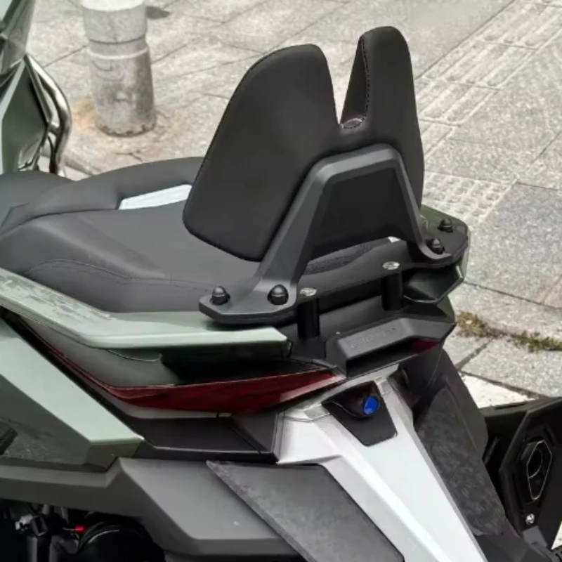 Motorcycle Backrest Passenger Rear Backrest Lumbar Support Non-destructive Installation Rear Cushion Modified for ZONTES 368G