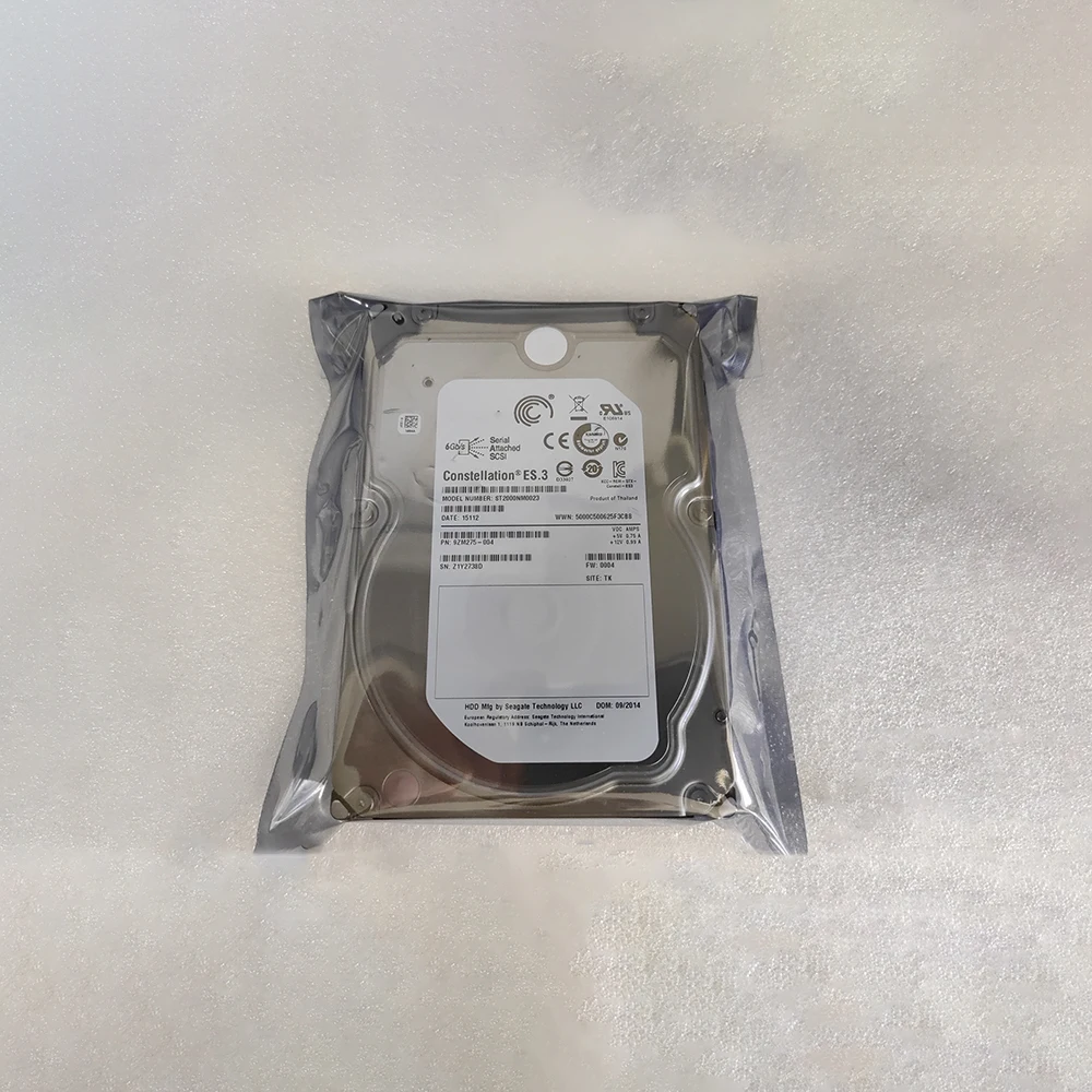 For Seagate 2T SAS Hard Disk ES.3 ST2000NM0023