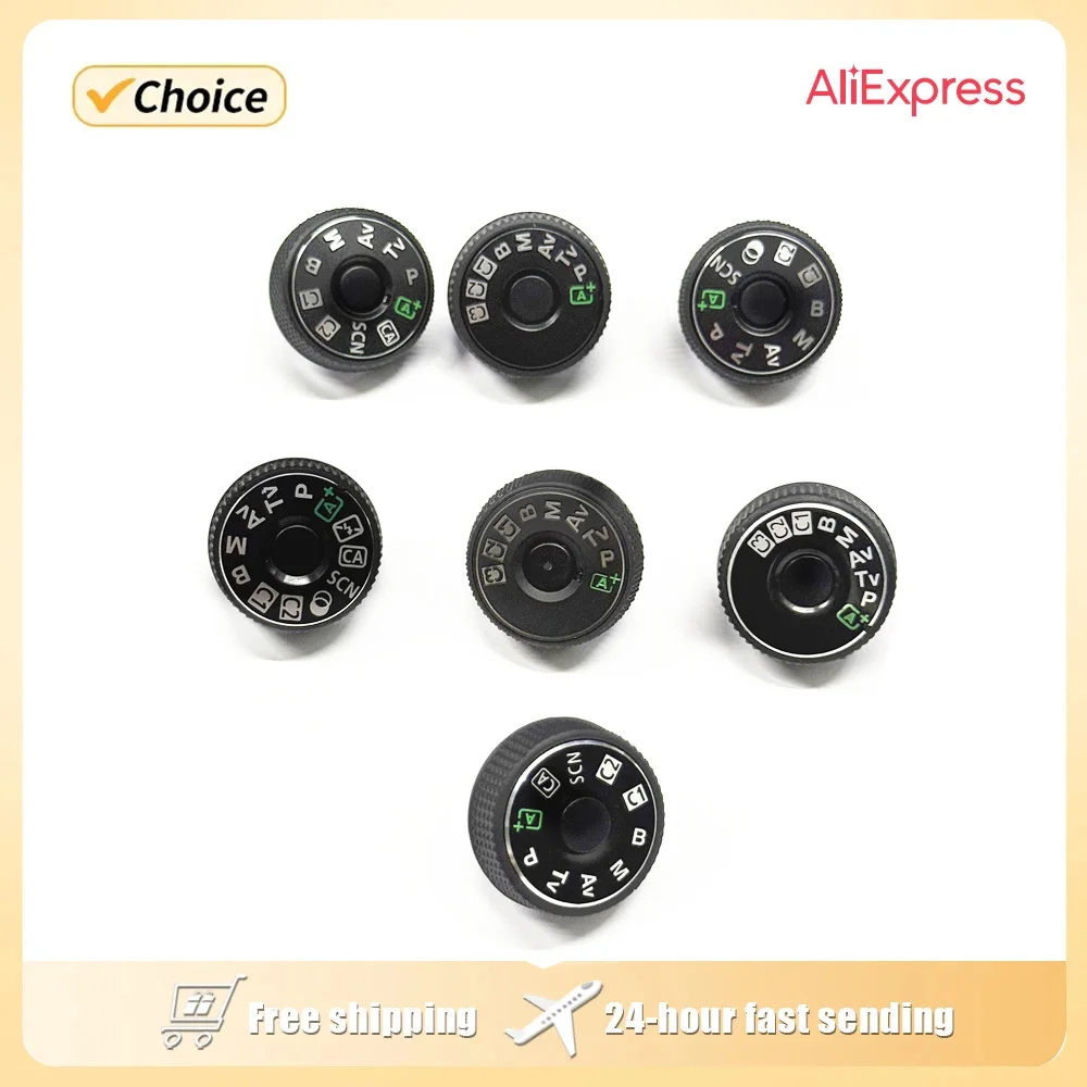 New Function Mode Dial for Canon EOS 6D 6D2 7D2  70D 80D 90D 5D3 5D4 Top Mode Button Interface Unit Digital Camera Repair Parts