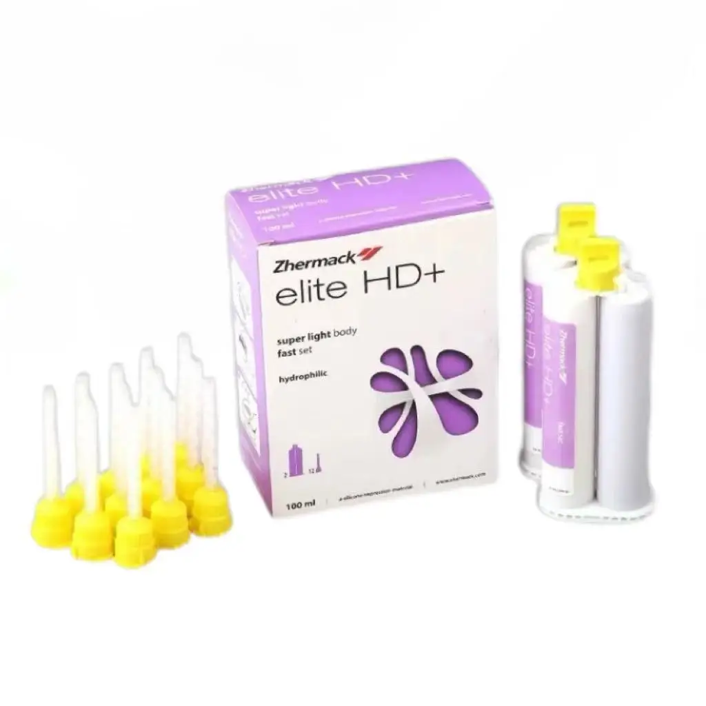 Zhermack Dental Impression Material Artificial Gum Duplicaton Silicone Bite Registration Light Body Heavy Body HD Putty Soft