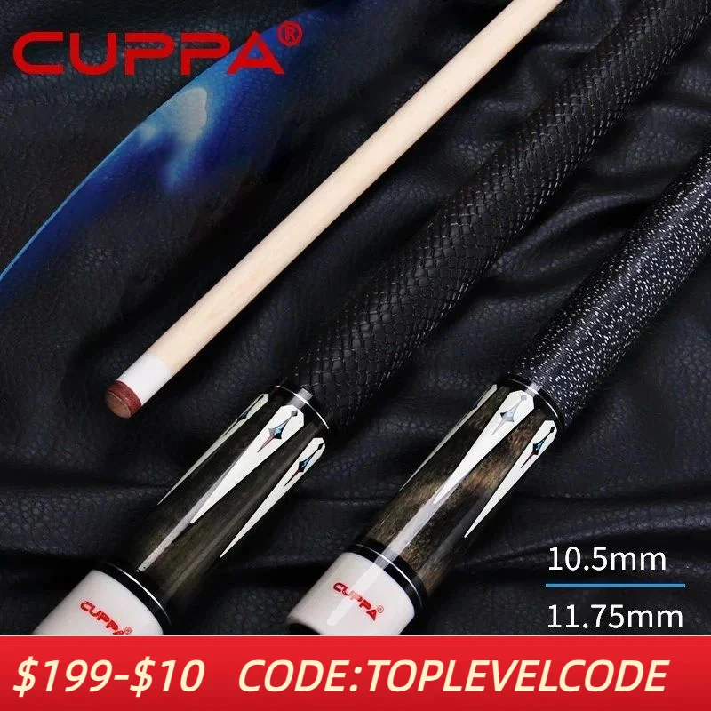 

CUPPA DL Billiard Cue Pool Cue Stick 11.75/12.75mm North American Maple shaft High Quality Professional Billar Cue