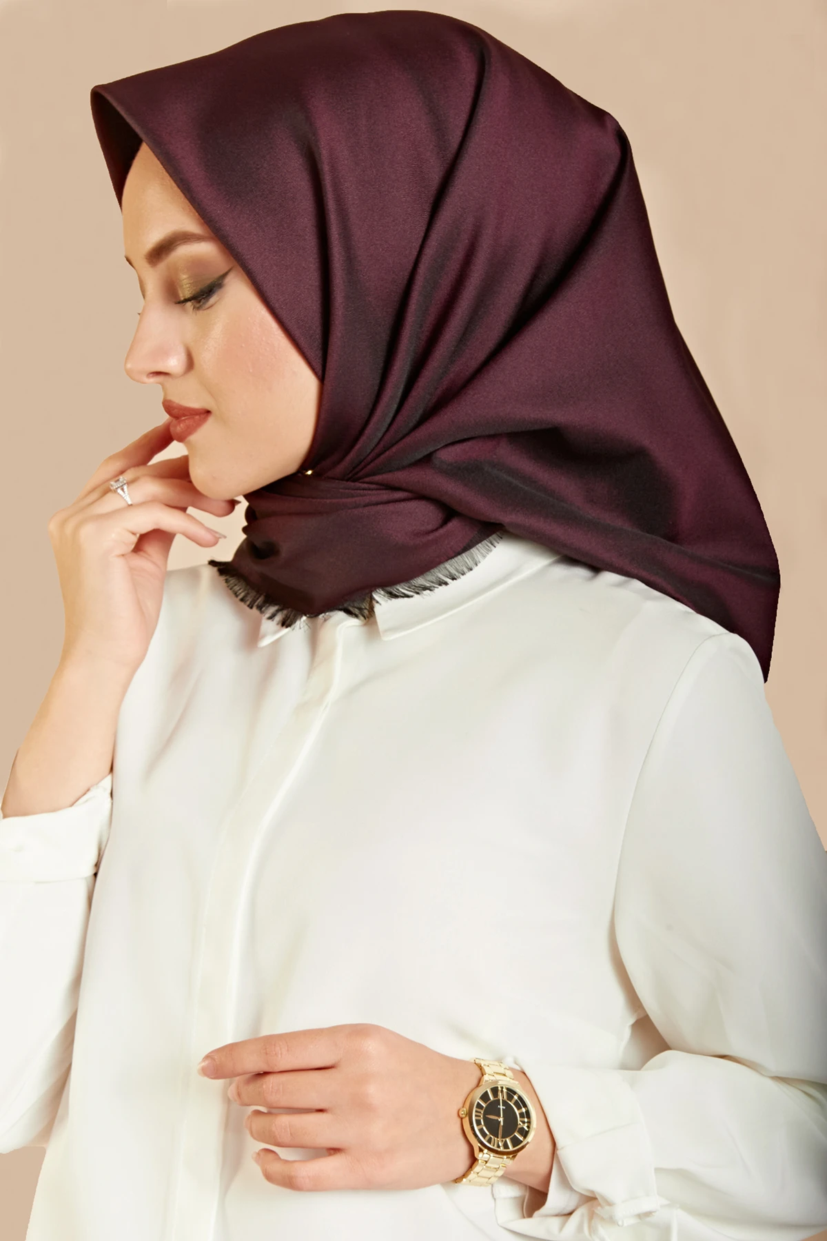 Women Shawl Scarf Modern Islamic Muslim Women 'S Head Scarf Hijab for Women Islamic Hijab scarf Turbans Bayan