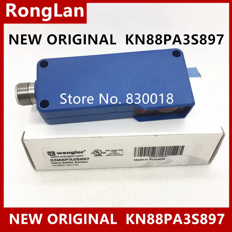 [SA] new original authentic spot wenglor sensor switch KN88PA3   KN88PA3S897