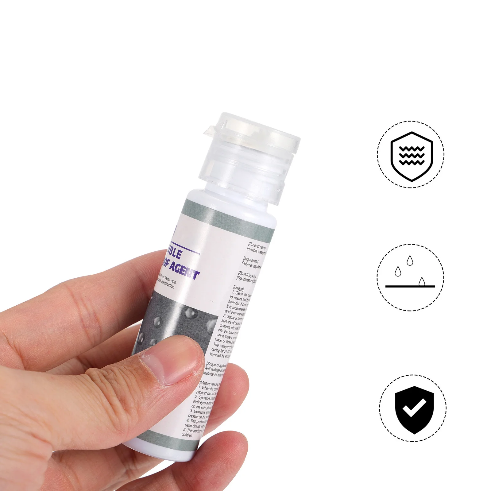 

3Pcs Waterproofing Spray Super Adhesive Sealant Spray for Wall Floor Leak Repair Invisible Waterproof Agent Waterproofing Agent