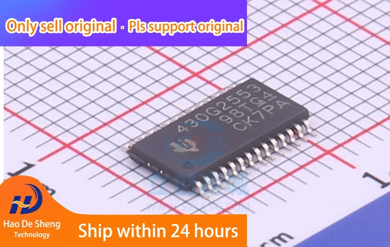 

10 шт./лот MSP430G2553IPW28R TSSOP28 Новый оригинал в наличии