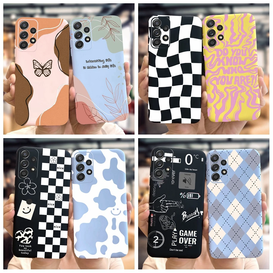 For Samsung Galaxy A13 Case 4G Cute Milk Cow Soft TPU Shockproof Bumper For Samsung A13 A135 SM-A135F SM-A136B A 13 5G Phone Bag