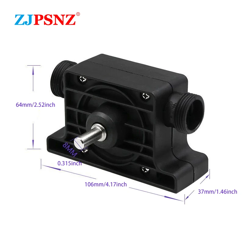Micro Portable Self-Priming Hand Electric Drill Water Pump Electric Submersibles Delivery Pump Sewage Pump Garden Pump Water