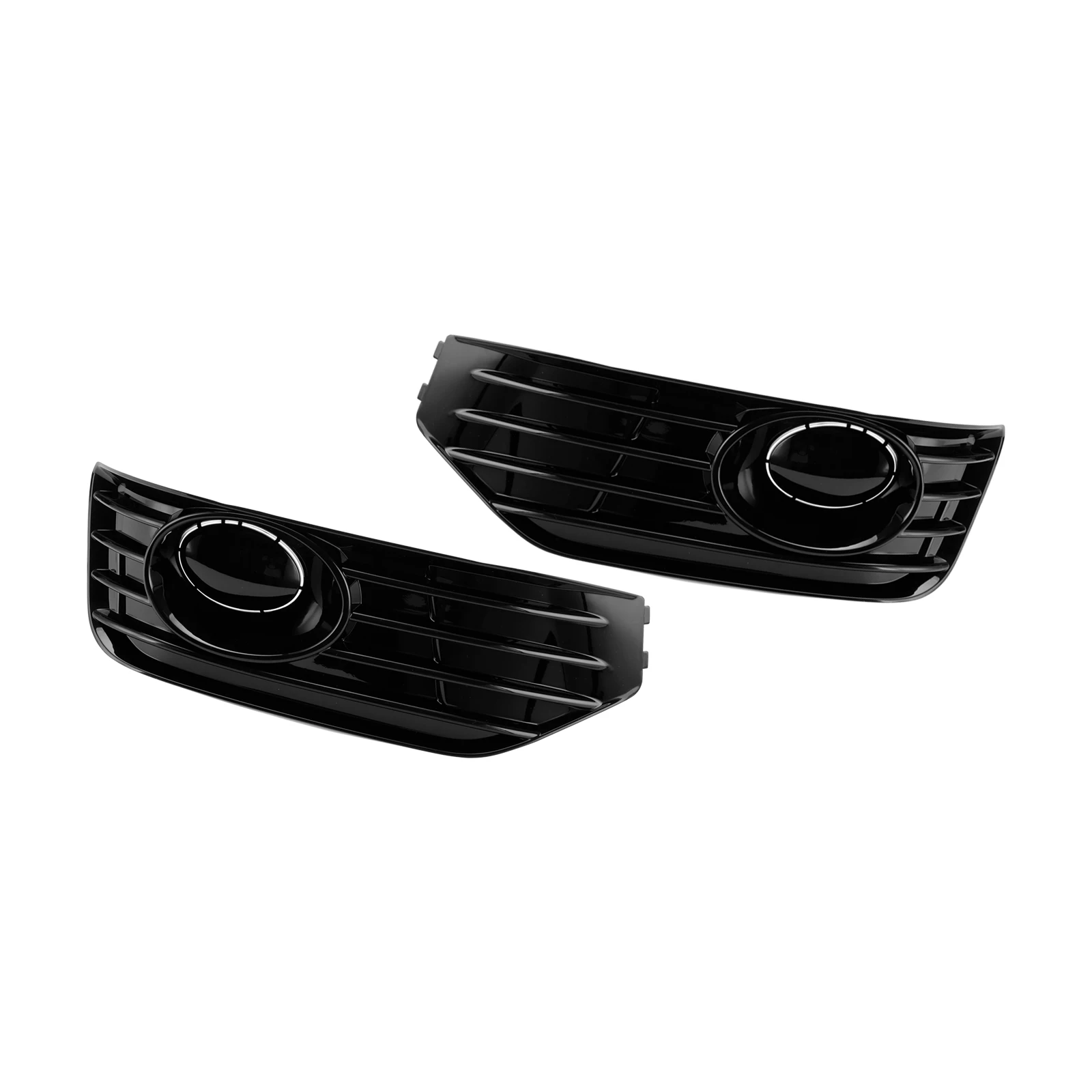 

For VW Transporter Caravelle T5 T5.1 S-Line 2010-2015 Fog Lamp Light Cover Insert S-line Grill Gloss Black