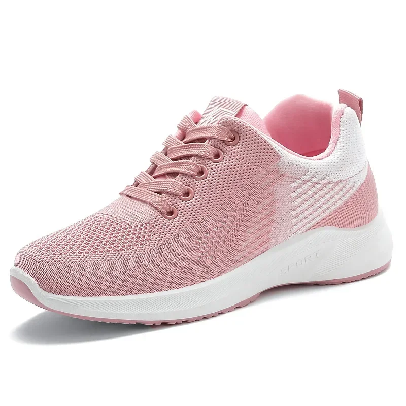 New casual sports women's shoes, lace-up versatile casual shoes