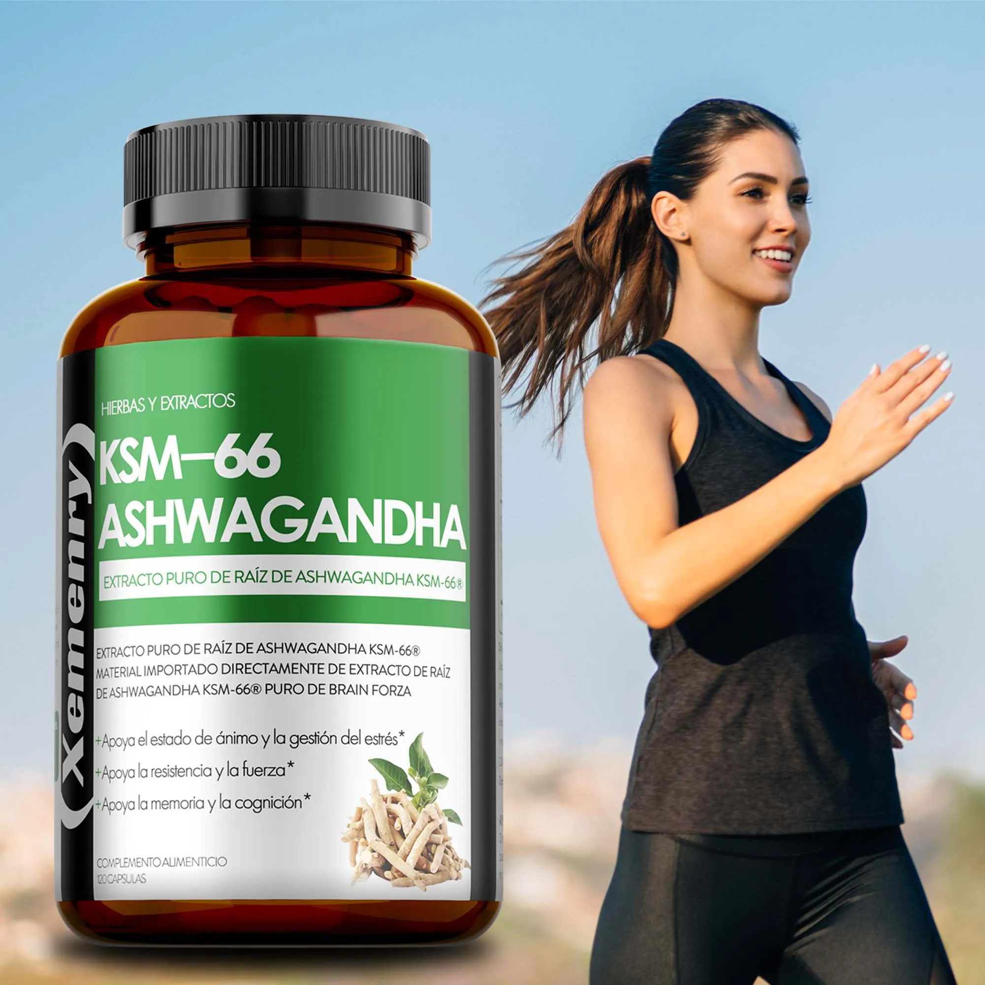 

KSM-66 Ashwagandha Supplement - Relieves Anxiety, Reduces Stress, Improves Sleep, Regulates Mood, and Boosts Immunity