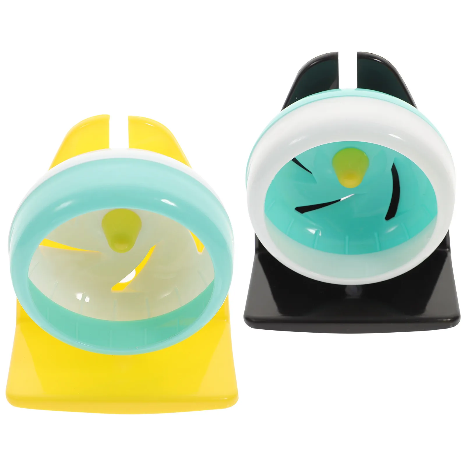 Plastic Hamster Wheel Exercise Running Wheel for Small Pets Like Hamsters Hedgehogs Squirrels Mice Promotes Fitness and Mental
