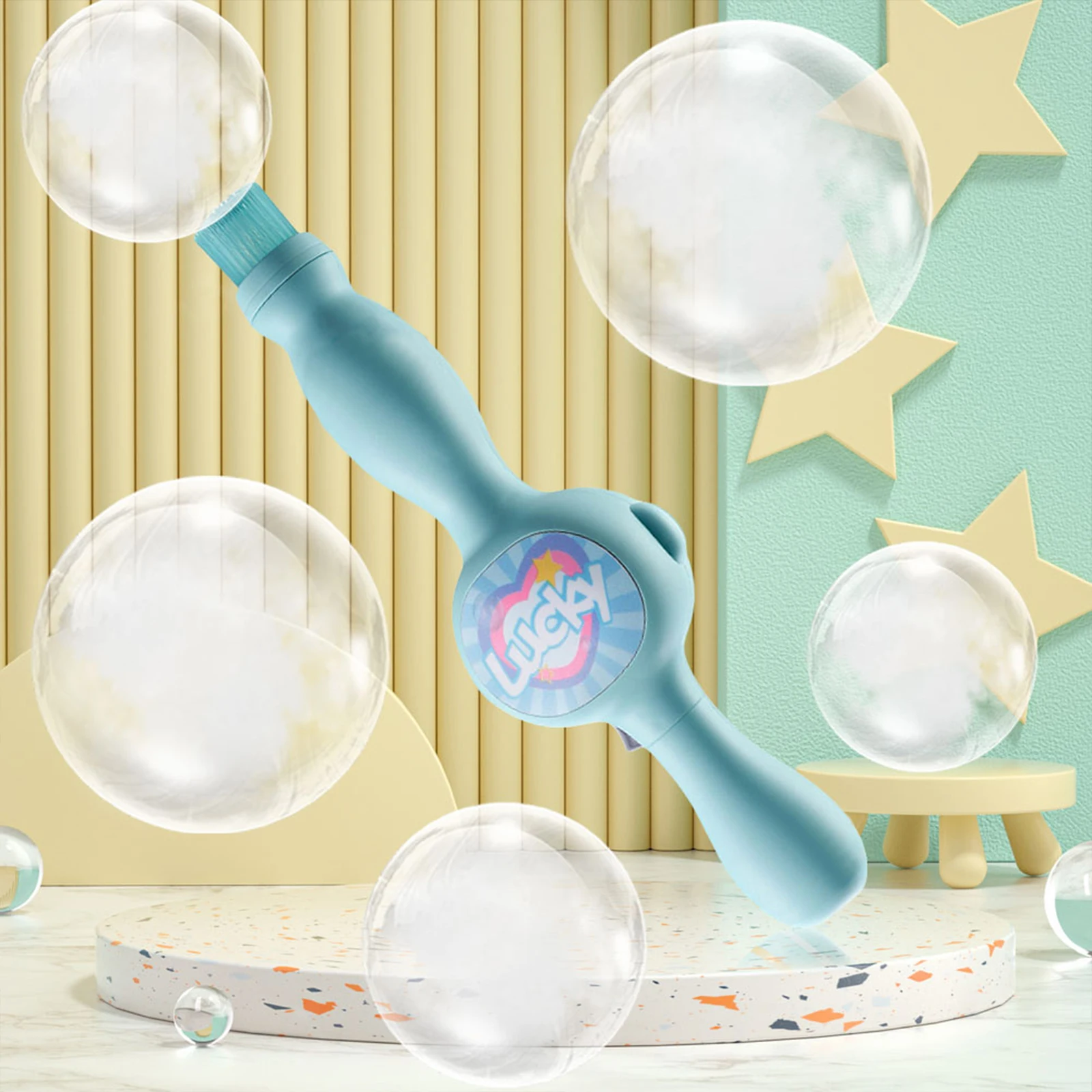 Elastische Rook Automatische Bellenblazer Bubble Wand voor Kinderen Zomer Outdoor Party Tuin Speelgoed
