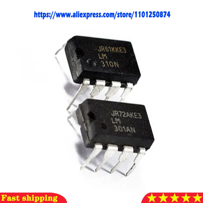 10PCS LM301AN DIP8 LM301 DIP LM301A DIP-8 LM301P 301AN LM301N