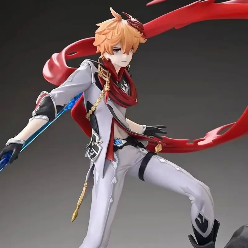 35CM Genshin Impact Childe Tartaglia Game Anime merchandise Action Figure Model Kit Desktop Ornament Standbeeld Collectible Toy Gift
