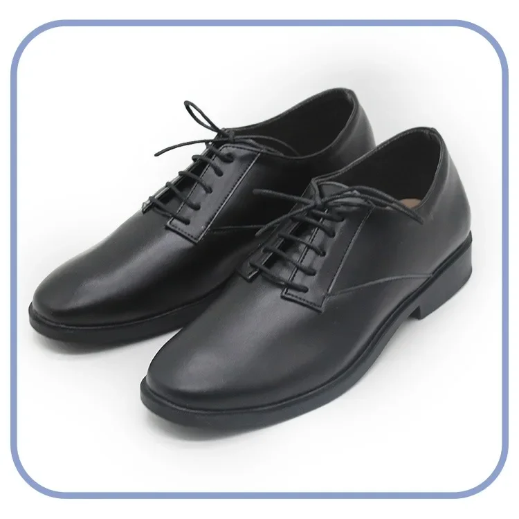 Nagumo Yoichi Cosplay Shoes Anime SAKAMOTO DAYS Cosplay Props Halloween Carnival Boots Black Flat PU Shoes Big Size Custom Made