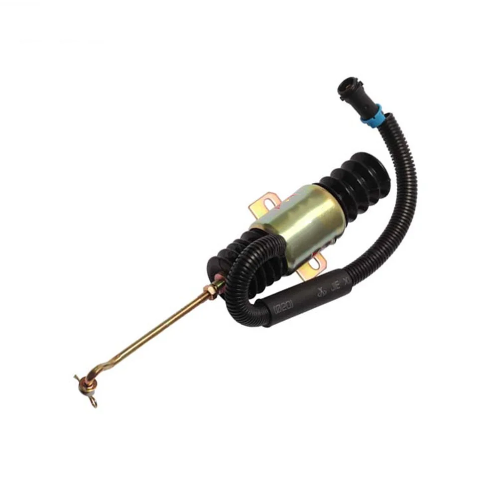 13034654 For Longgong LG30/50/833B Flameout Solenoid Valve Flameout Switch Fuel Stop Valve Loader Excavator Parts